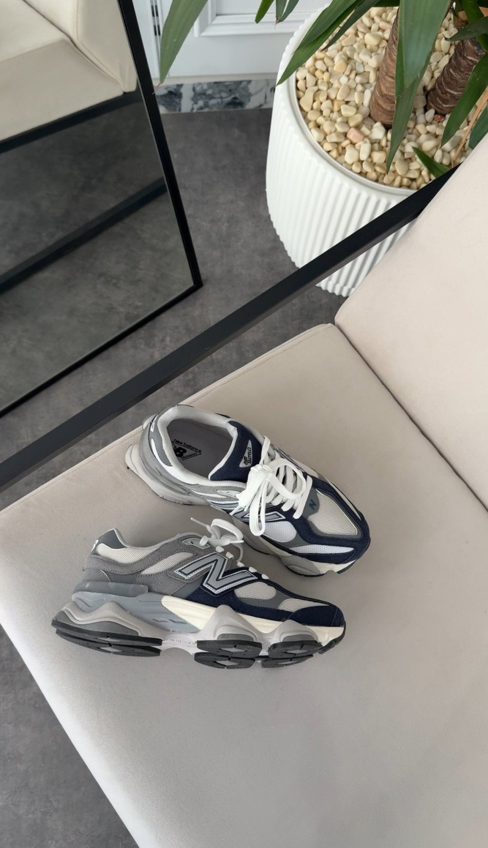 807Z New Balance 9060 İthal - Lacivert Gri