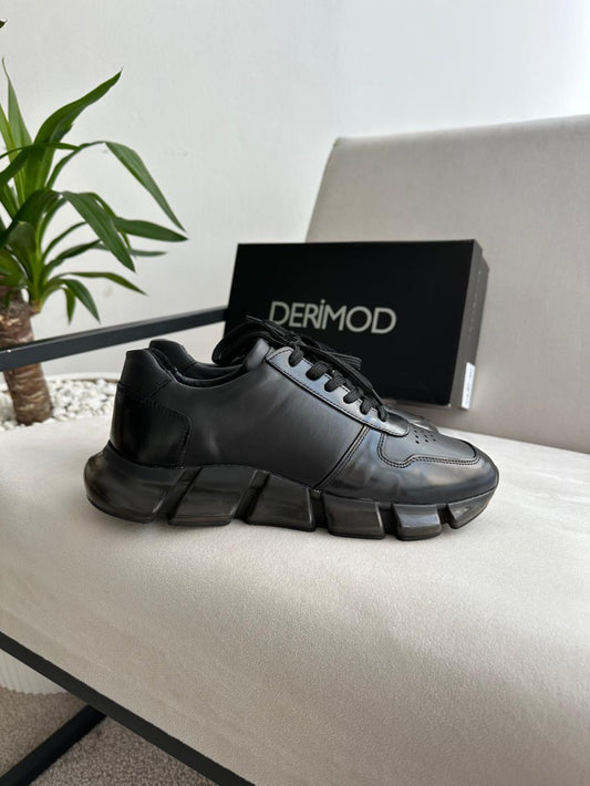 Deri Mod Hakiki Deri İthal Taban Casual 1003