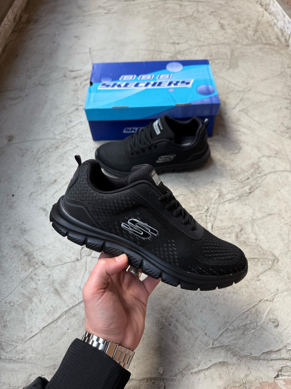 SKECHERS İTHAL - FULL SİYAH