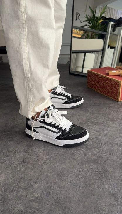 Vans lowland - beyaz-siyah