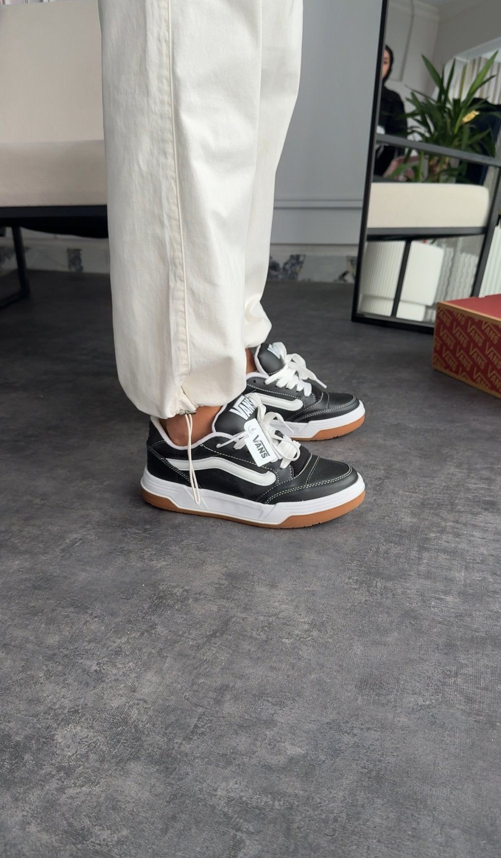 Vans lowland - siyah taba