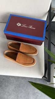 Loro piyano Loafer süet KAHVE