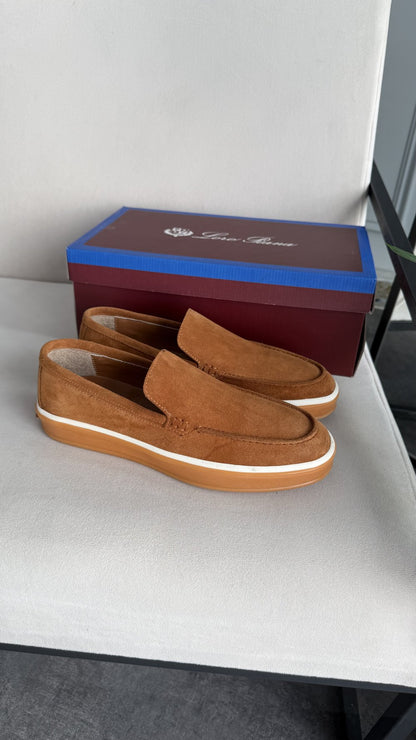 Loro piyano Loafer süet KAHVE