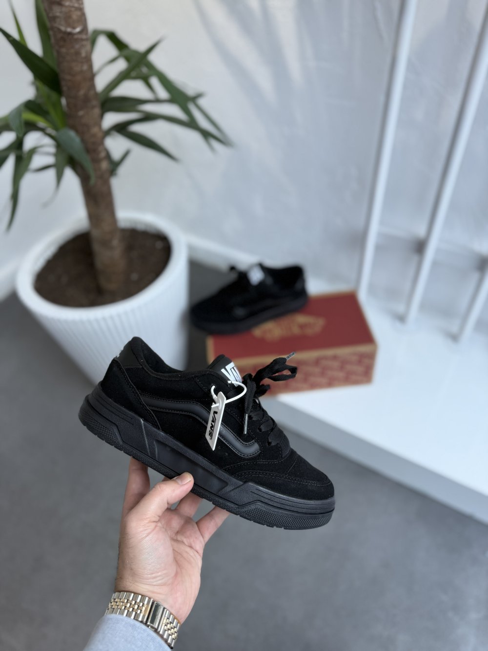Vans lowland - SİYAH SÜET