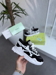 Off white ithal - SİYAHA BEYAZ