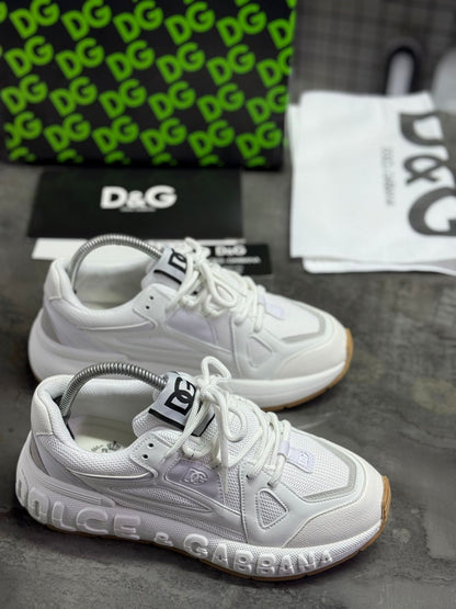 DOLCE GABBANA İTHAL YÜKSEK TABAN - BEYAZ