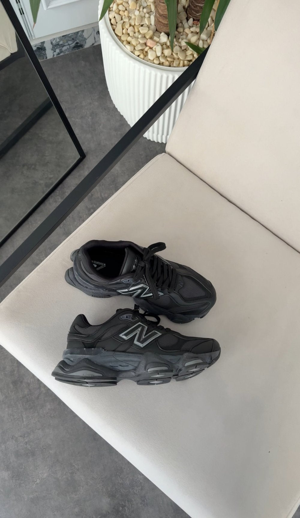 805Z New Balance 9060 İthal - Siyah