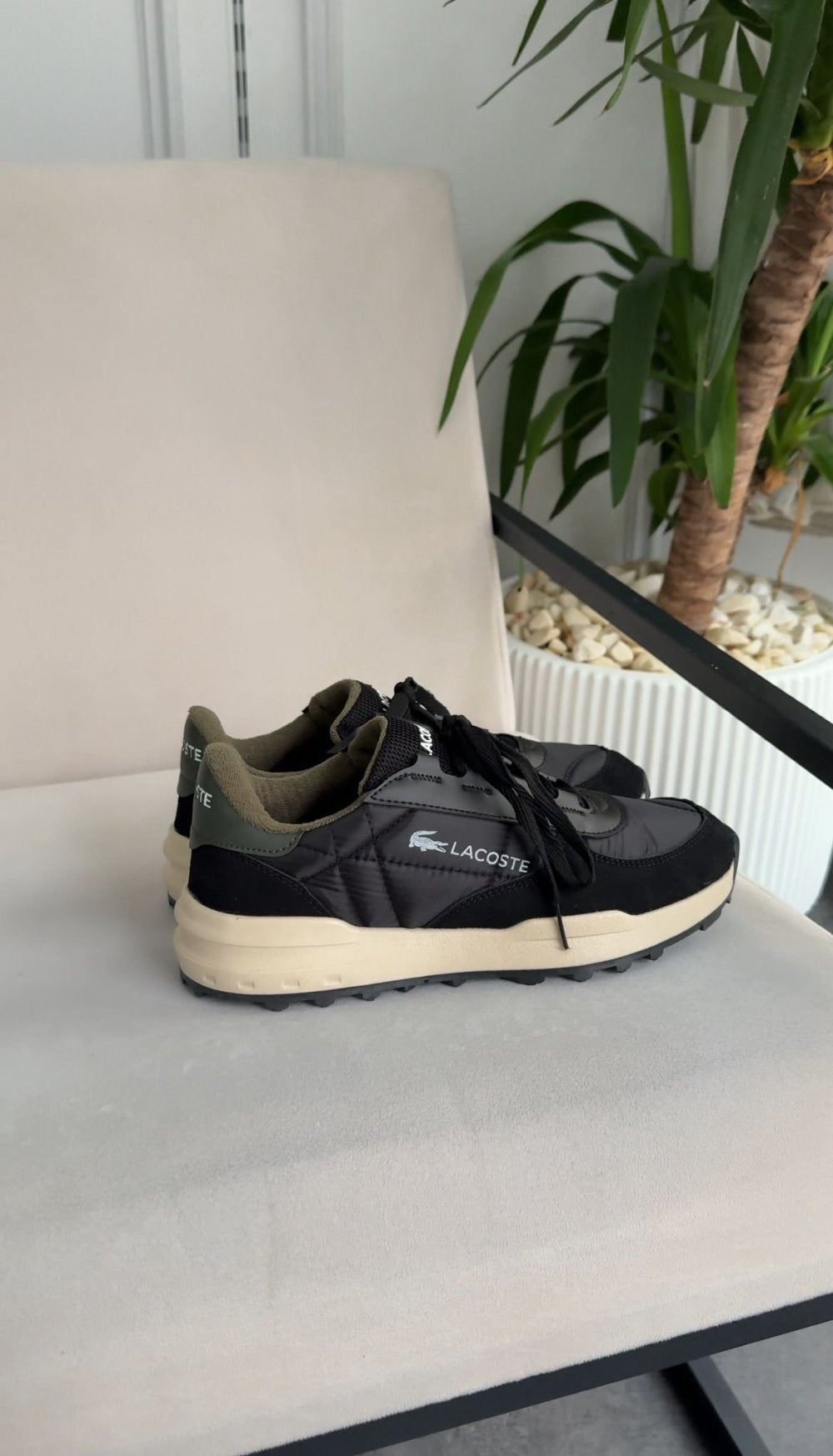 Lacoste İthal - siyah haki