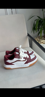 vans lowland - Bordo Beyaz Taba